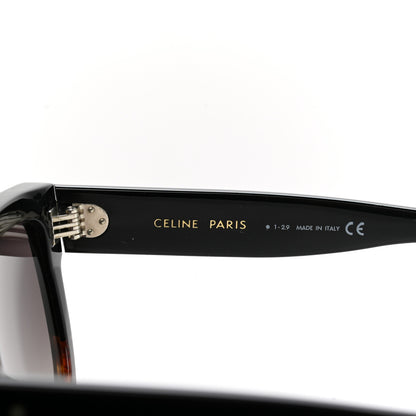 Celine Shadow Sunglasses CL 41026/S Black Havana 5 of 7
