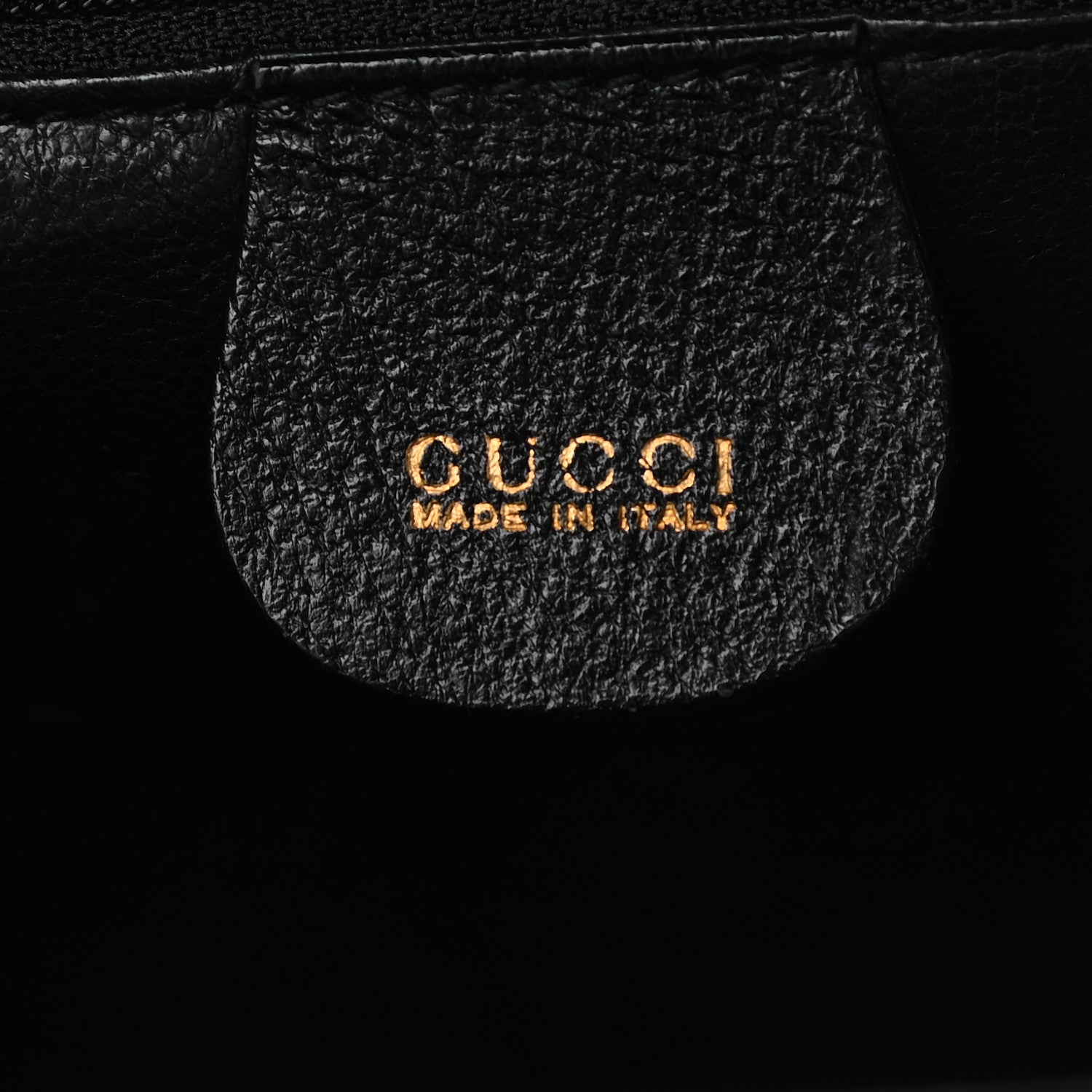 Gucci Textured Calfskin Lady Lock Top Handle Frame Bag Black 6 of 10