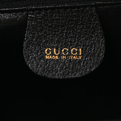 Gucci Textured Calfskin Lady Lock Top Handle Frame Bag Black 6 of 10
