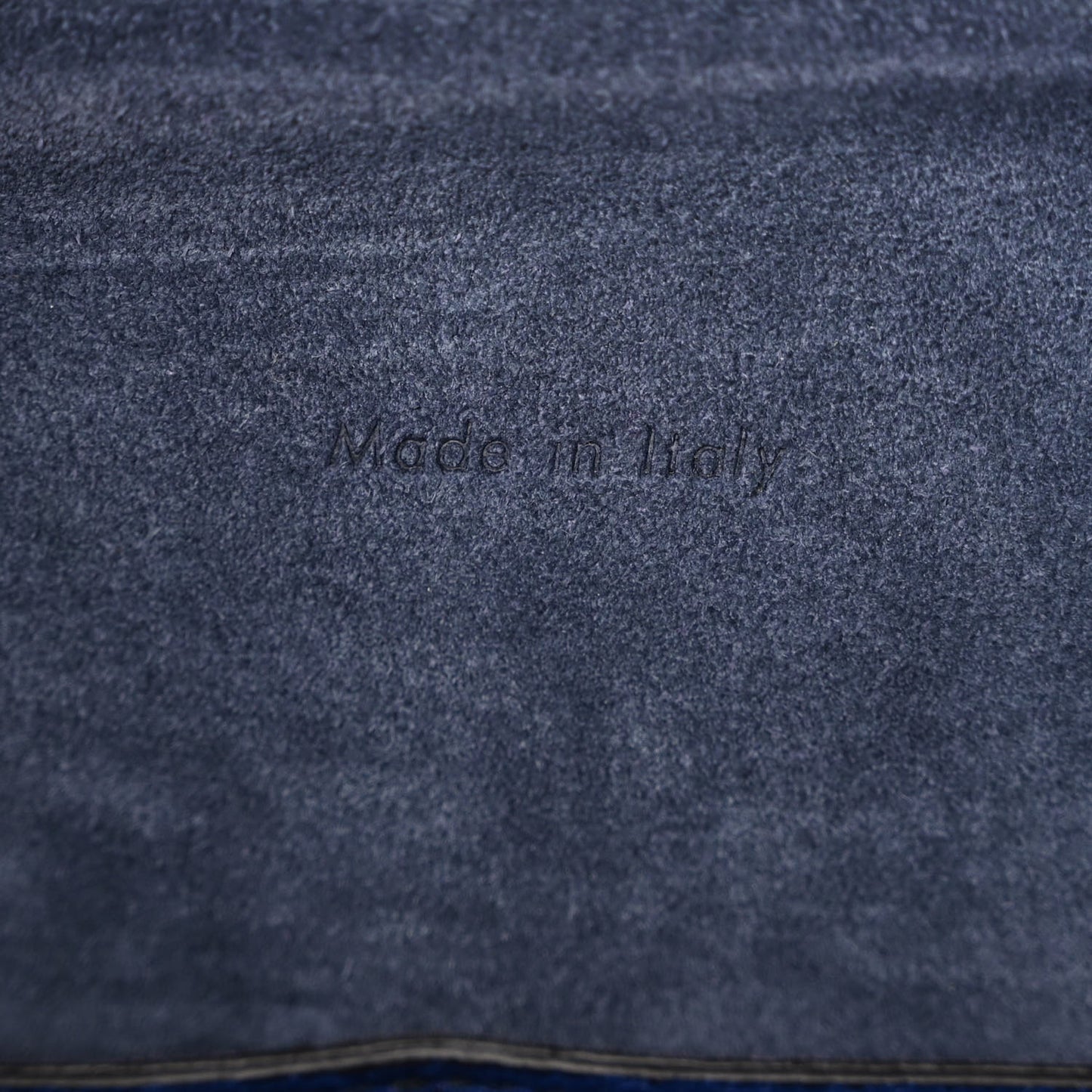 Grained Calfskin Mini Belt Bag Indigo