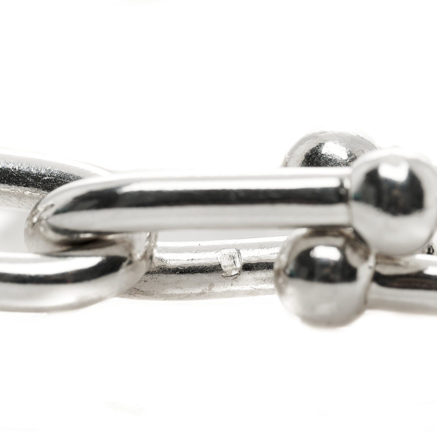 Tiffany Sterling Silver Large HardWear Link Bracelet 5 of 6