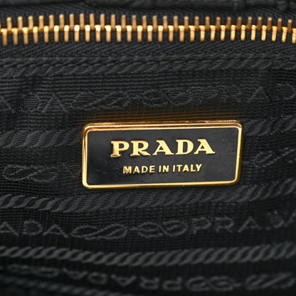 Prada Tessuto Nylon Gaufre Tote Black 6 of 12