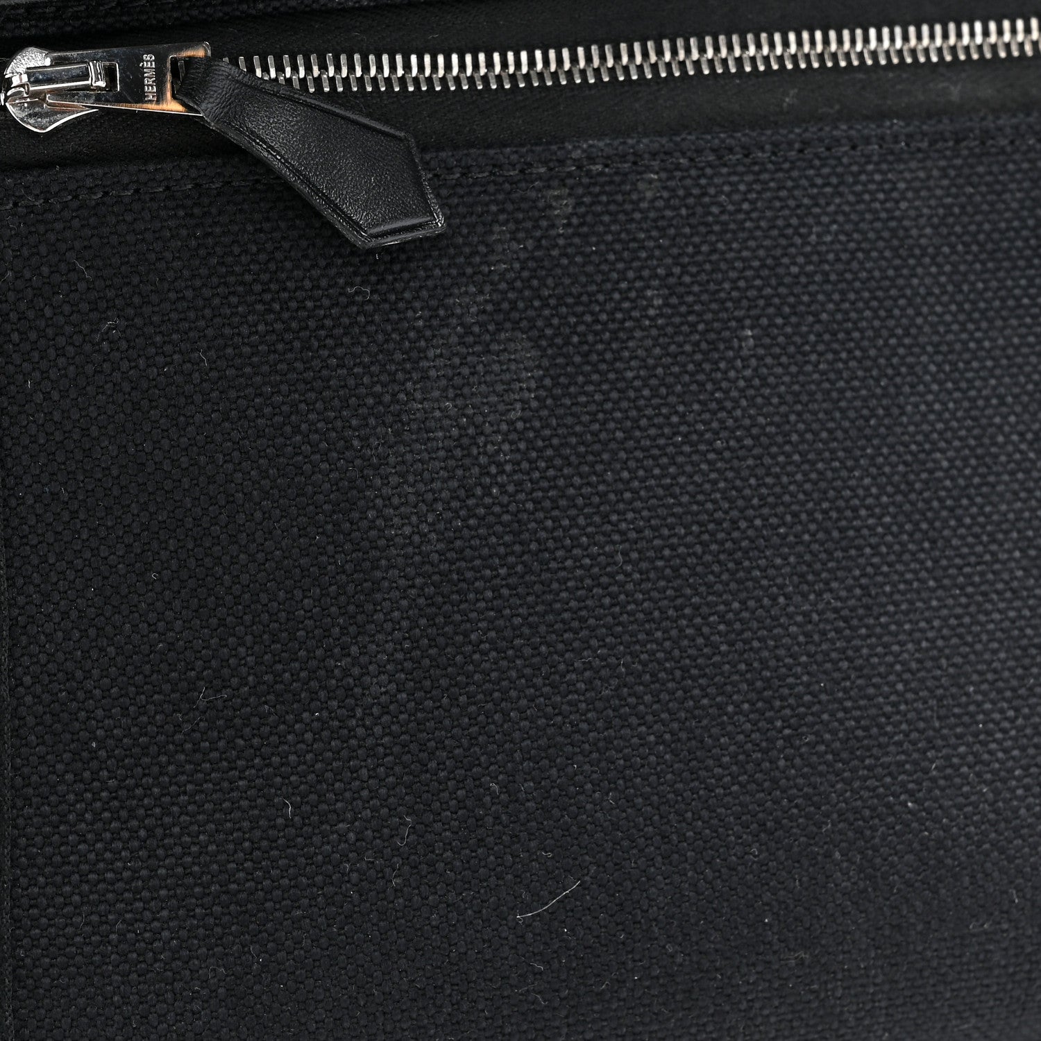 Hermes Military Toile Vache Hunter Herbag Zip PM 31 Black 13 of 13
