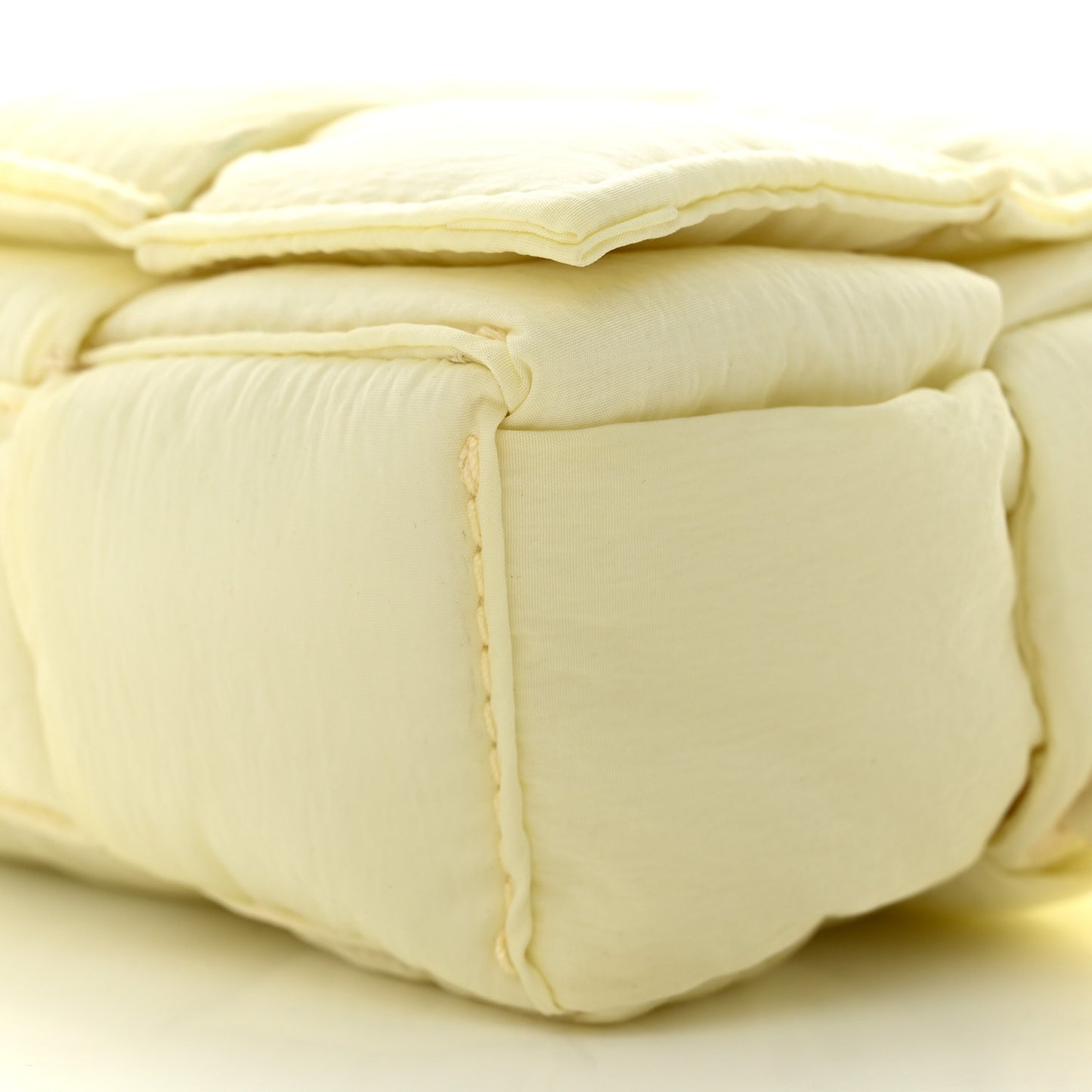 Nylon Intrecciato Padded Tech Mini Cassette Belt Bag Zest Washed