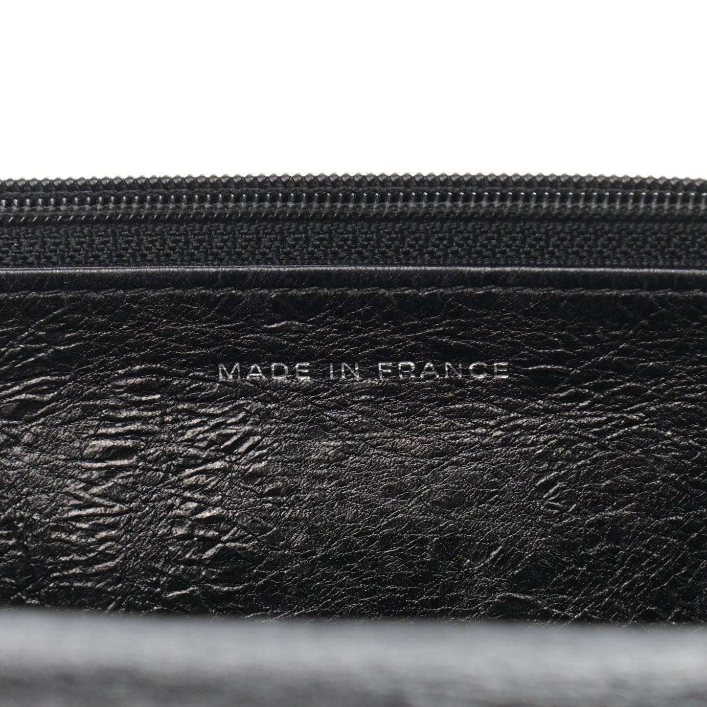 Aged Calfskin Reissue Wallet On Chain WOC Black