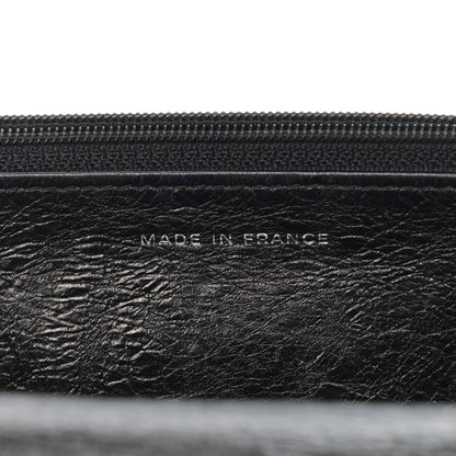 Chanel Aged Calfskin Reissue Wallet On Chain WOC Black 6 of 13