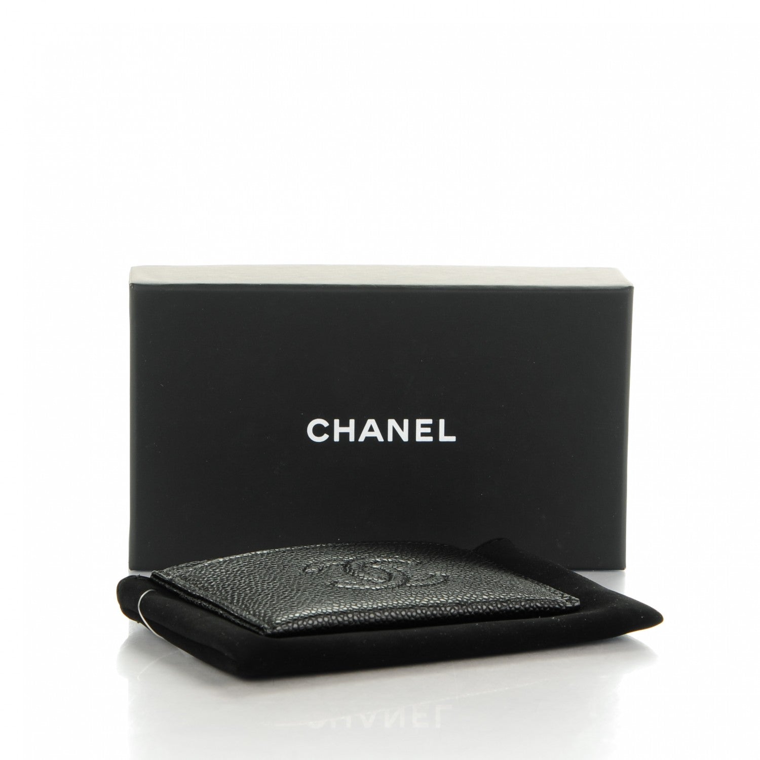 Chanel Caviar Timeless CC Card Holder Black 4 of 8