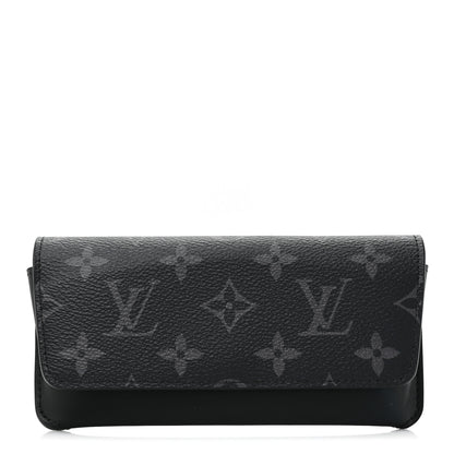 Louis Vuitton Monogram Eclipse Woody Sunglass Case 1 of 9
