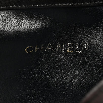 Chanel Lambskin CC Drawstring Backpack Black 6 of 10