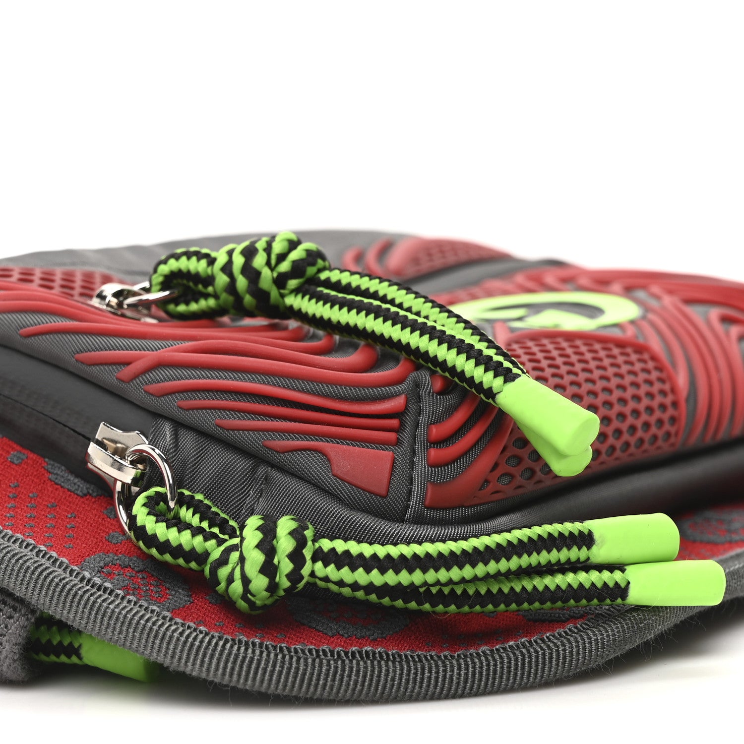 Gucci Jersey GG Monogram All Over Sporty Belt Bag Green Grey Multicolor 9 of 11
