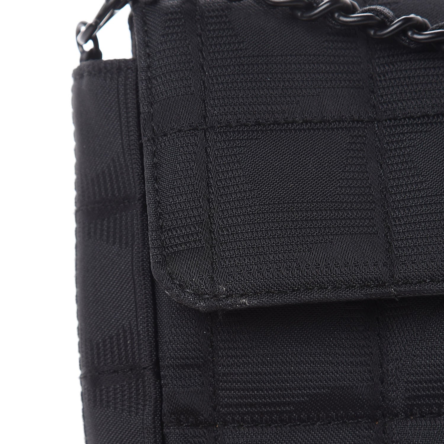 Chanel Nylon Travel East West Flap Black 14 of 14