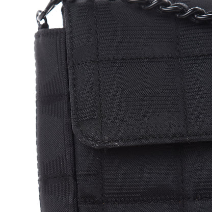 Chanel Nylon Travel East West Flap Black 14 of 14