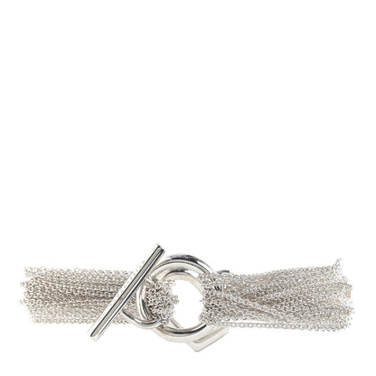 Tiffany Sterling Silver Heart Mesh Bracelet 3 of 5