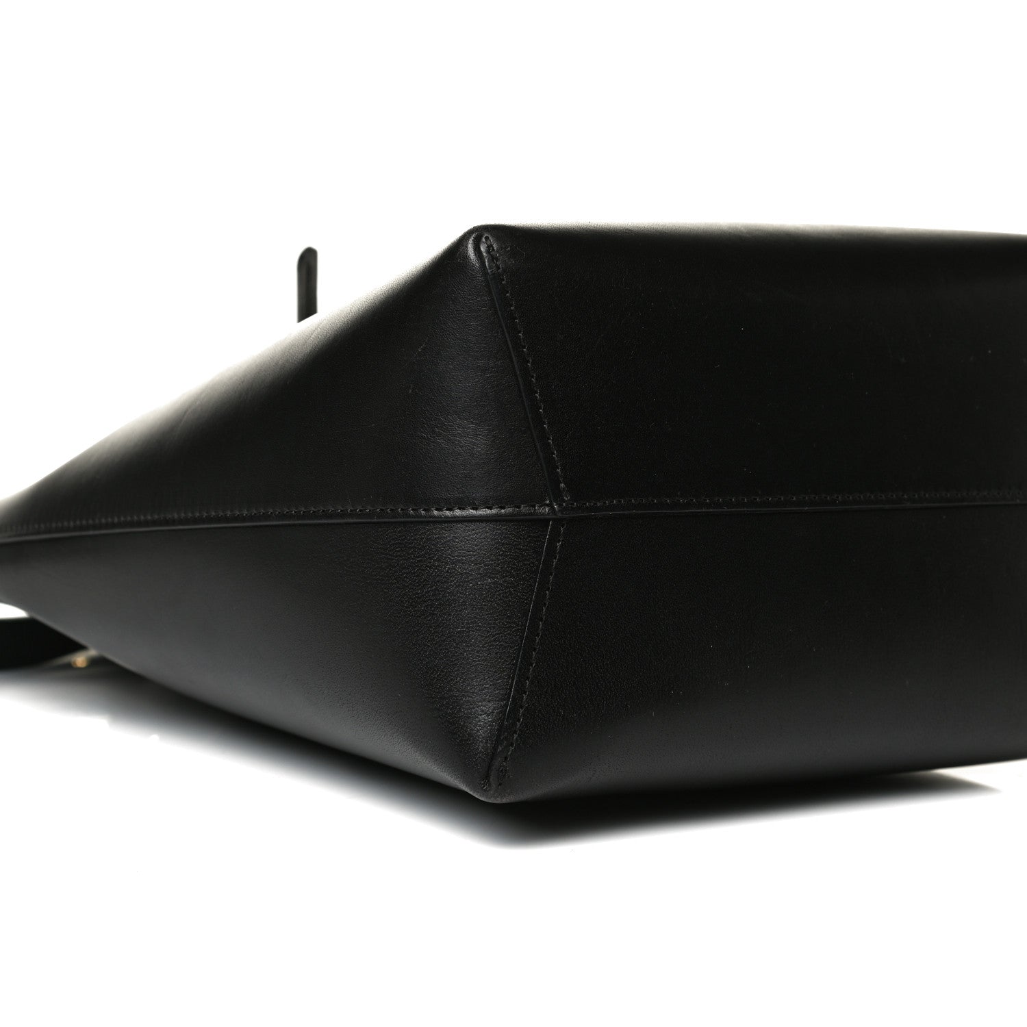Mansur Gavriel Calfskin Mini Bucket Bag Black Flamma 9 of 13