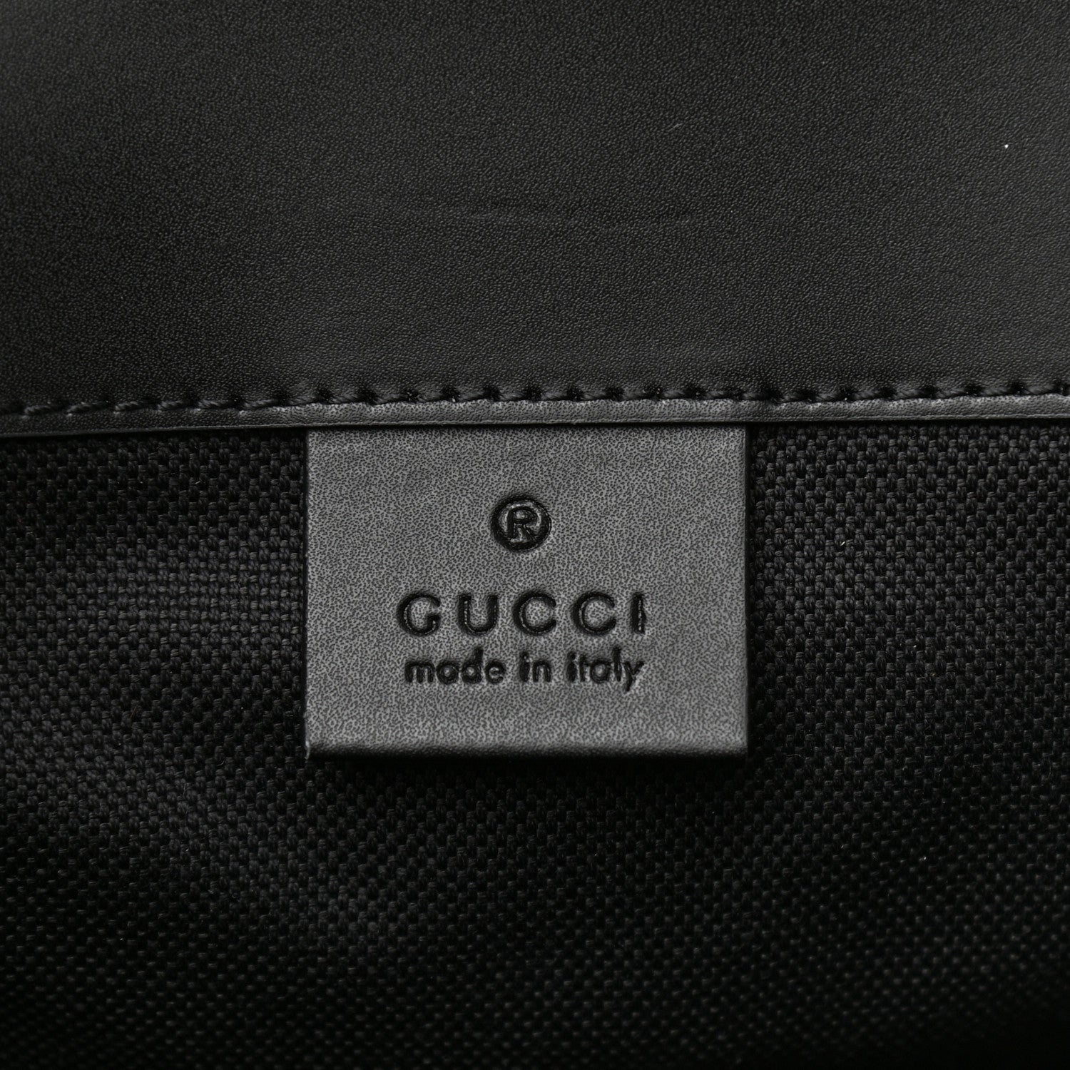 Gucci Soft GG Supreme Monogram Appia Calfskin Web Double Buckle Backpack Black 6 of 10