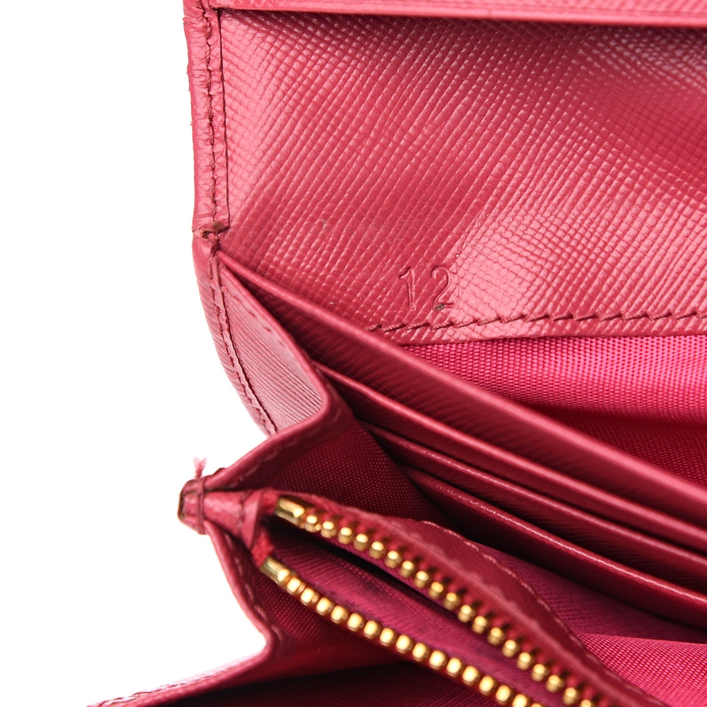 Saffiano Bow Continental Wallet Peonia