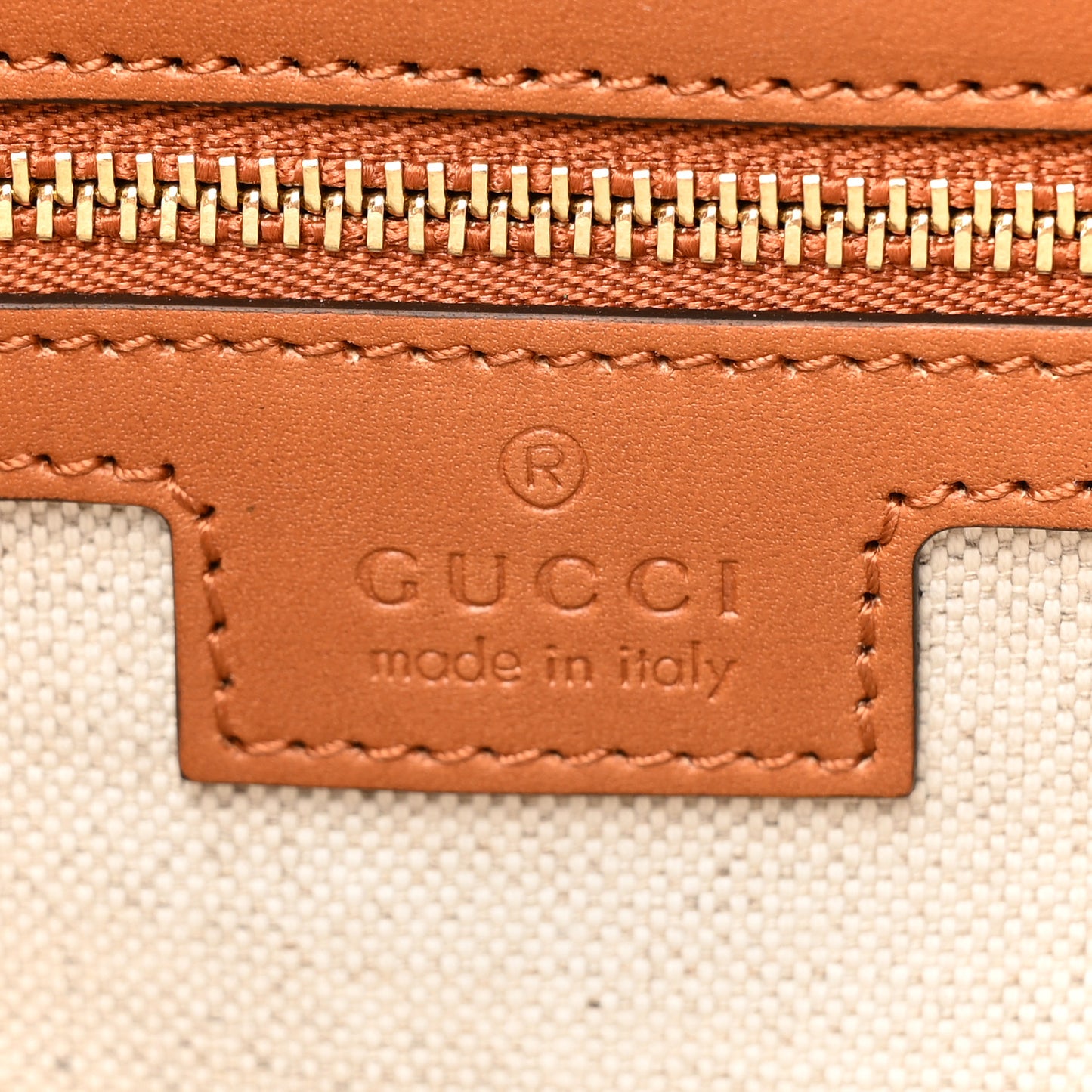 Calfskin Jacquard GG Medium Jackie 1961 Hobo Brown