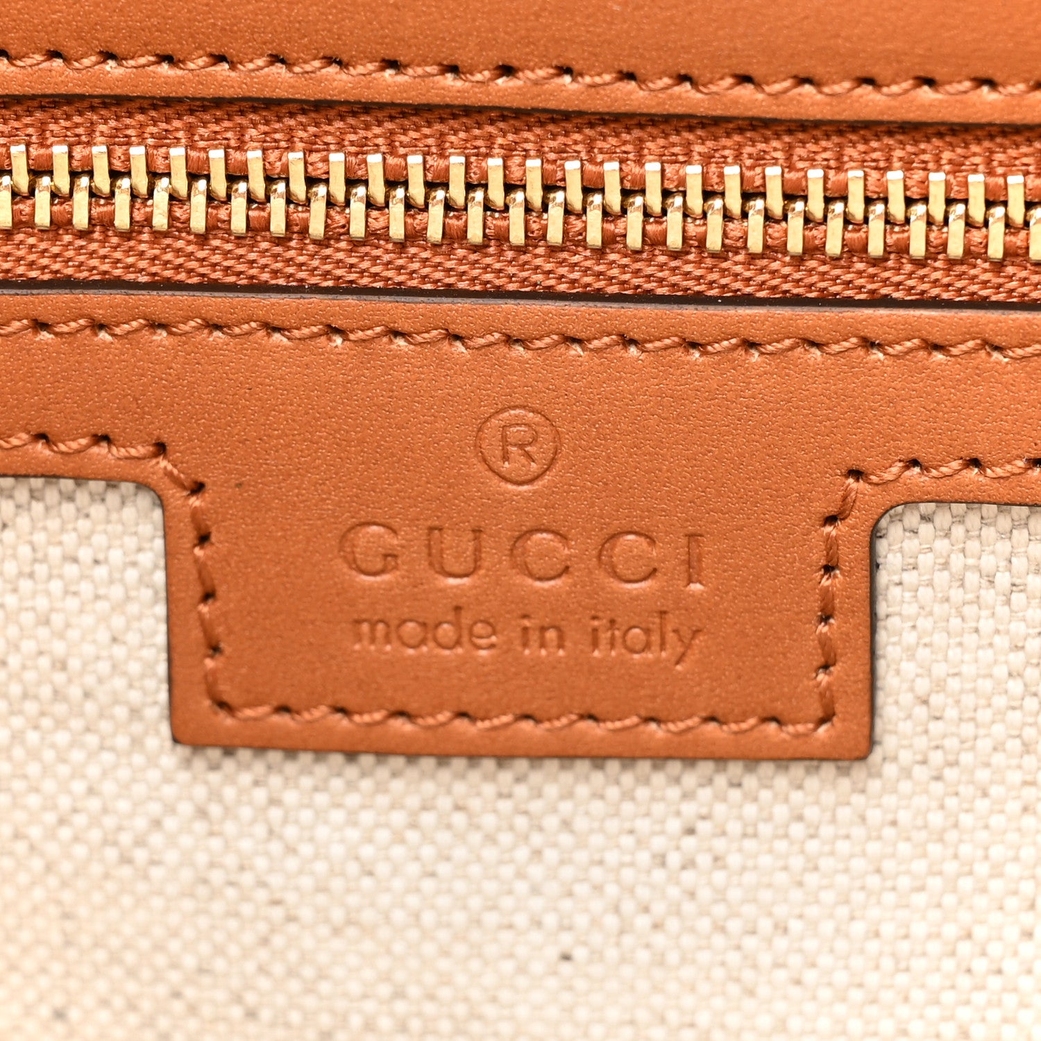 Gucci Calfskin Jacquard GG Medium Jackie 1961 Hobo Brown 5 of 9