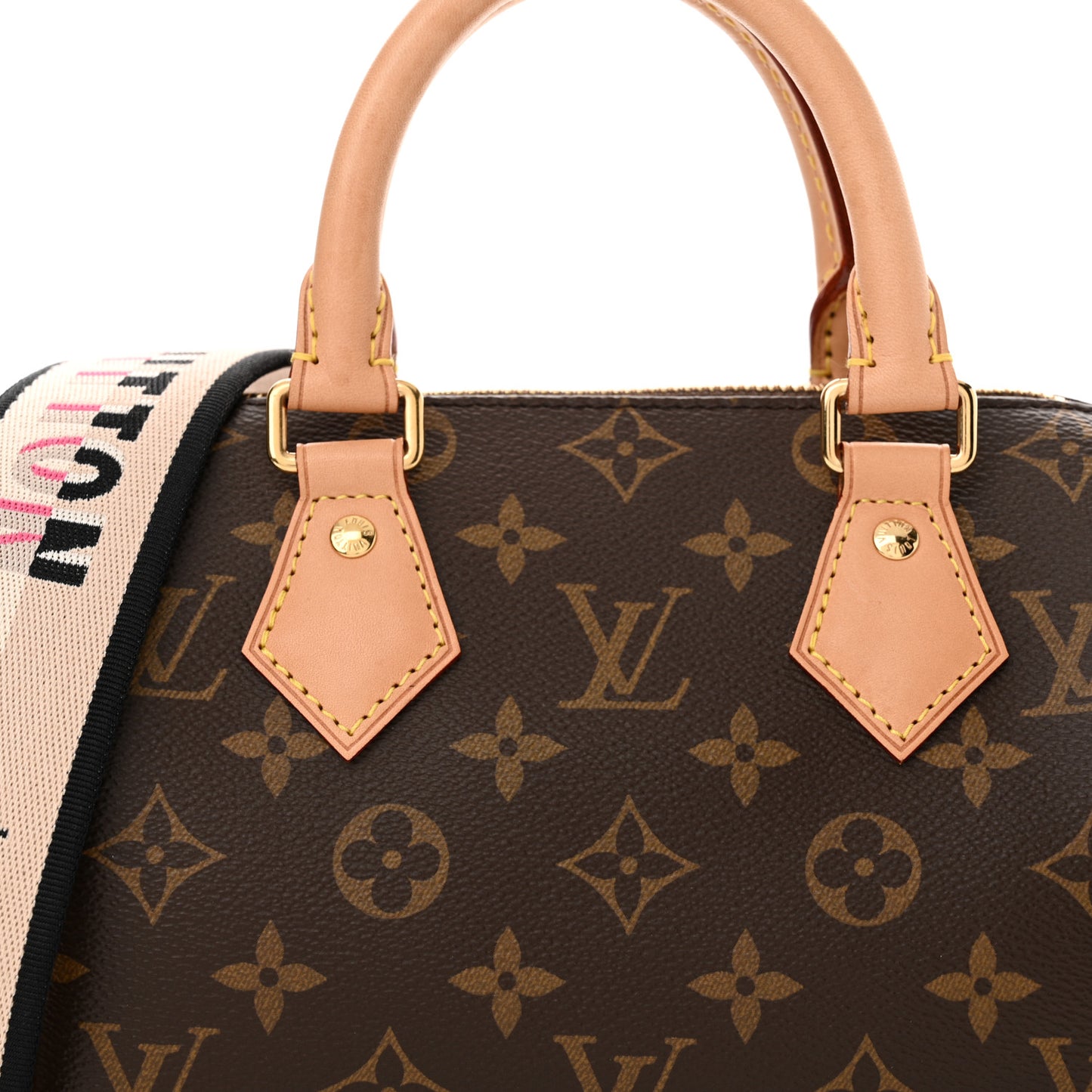 Monogram Speedy Bandouliere 20 Black