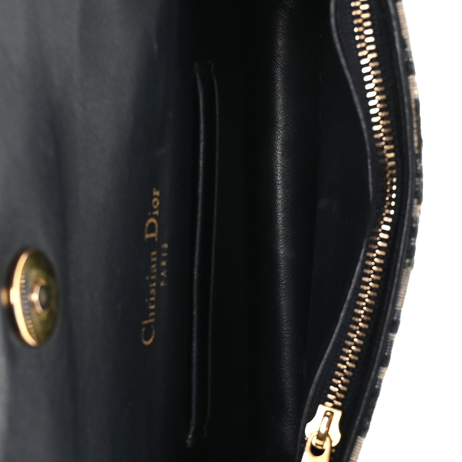 Christian Dior Oblique Saddle Belt Bag Blue 5 of 11