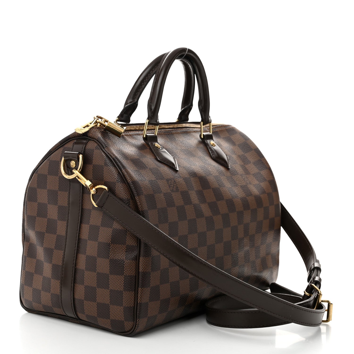 Louis Vuitton Damier Ebene Speedy Bandouliere 30 3 of 10