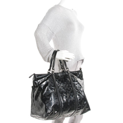 Gucci Imprime Monogram Medium Joy Tote Bag Black 2 of 8