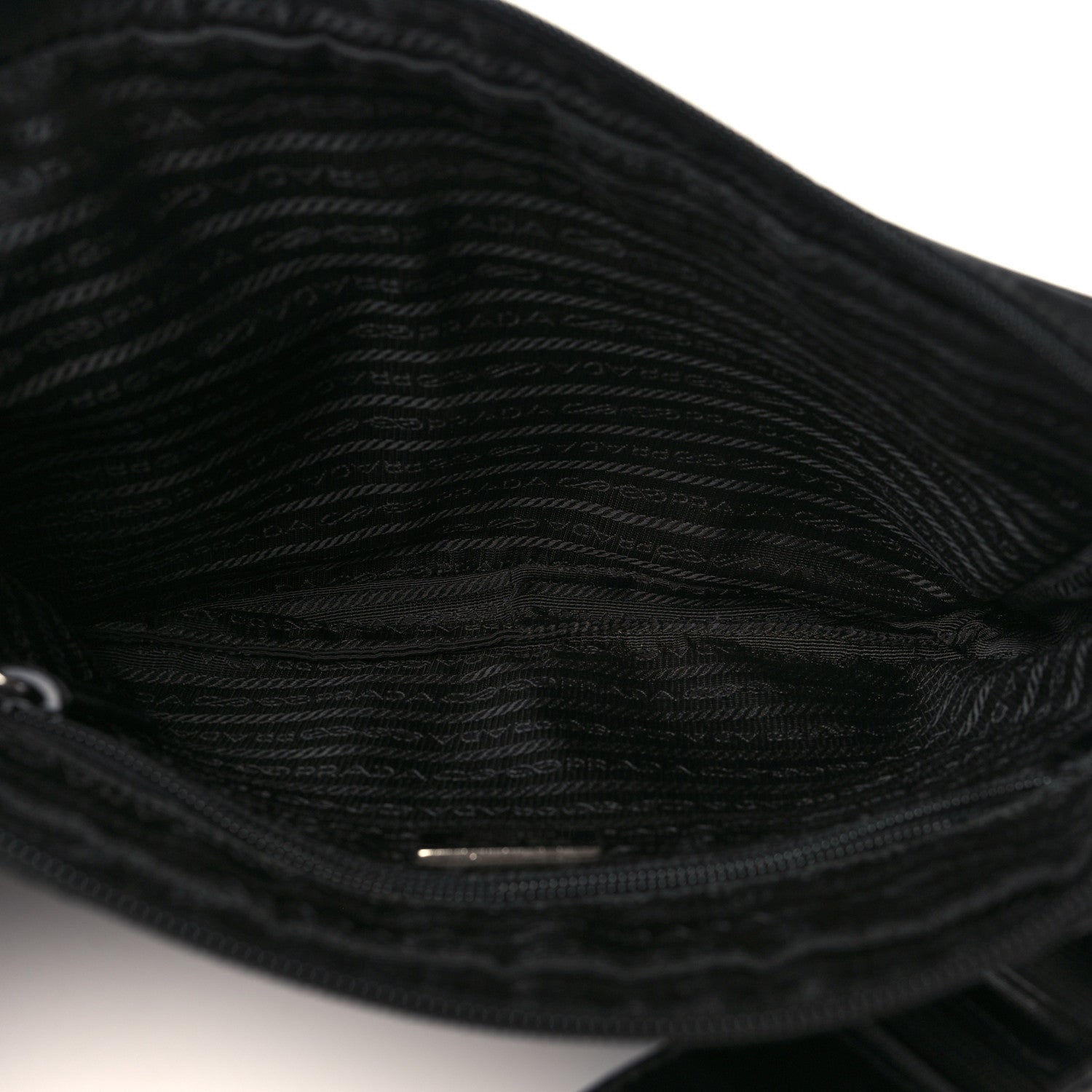Prada Tessuto Nylon Multi Pocket Belt Bag Black 4 of 8
