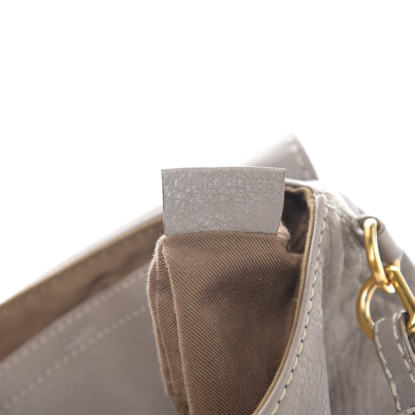 Calfskin Marcie Pochette Crossbody Bag Cashmere Grey