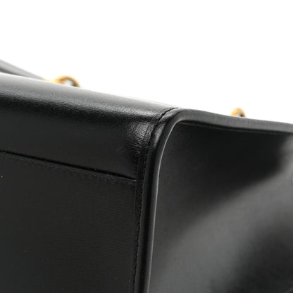 Saint Laurent Smooth Calfskin Maillon Cabas Tote Black 15 of 15