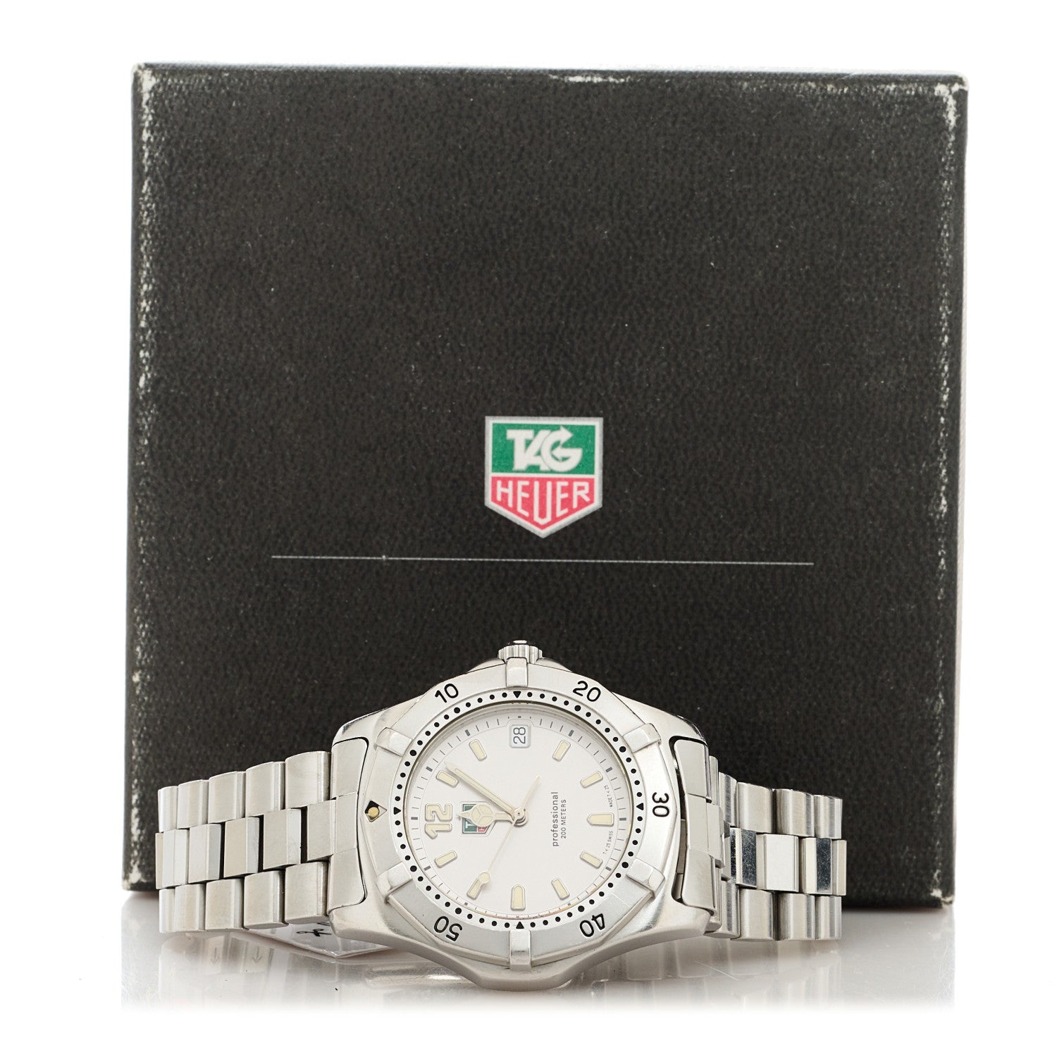 Tag Heuer Stainless Steel 38mm Professional Quartz Watch Silver WK1112 5 of 5
