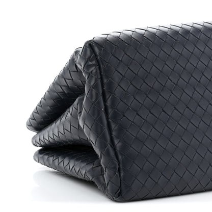 Bottega Veneta Light Calf Intrecciato Small Roma Tote  Light Tourmaline 9 of 10