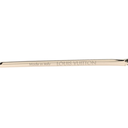 Louis Vuitton LOUIS VUITTON Metal Monogram Clockwise Sunglasses Z1595E Silver Black 5 of 8