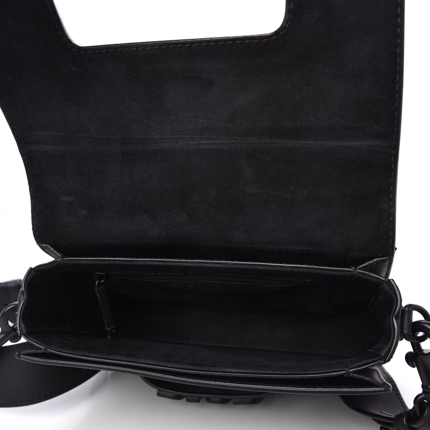 Ultra Matte Calfskin Dio(r)evolution Flap Bag Black