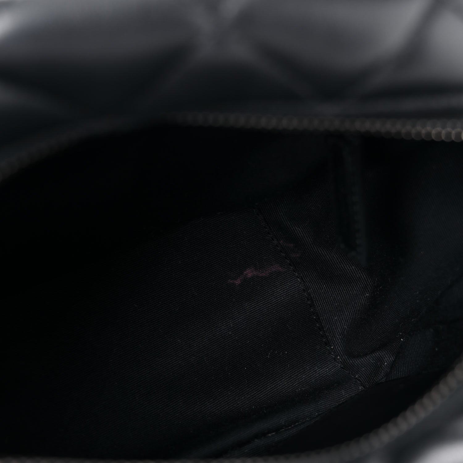 Saint Laurent Calfskin Y Quilted Monogram Small Loulou Bowling Bag Black 11 of 14