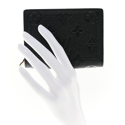 Louis Vuitton Empreinte Clea Wallet Black 2 of 8