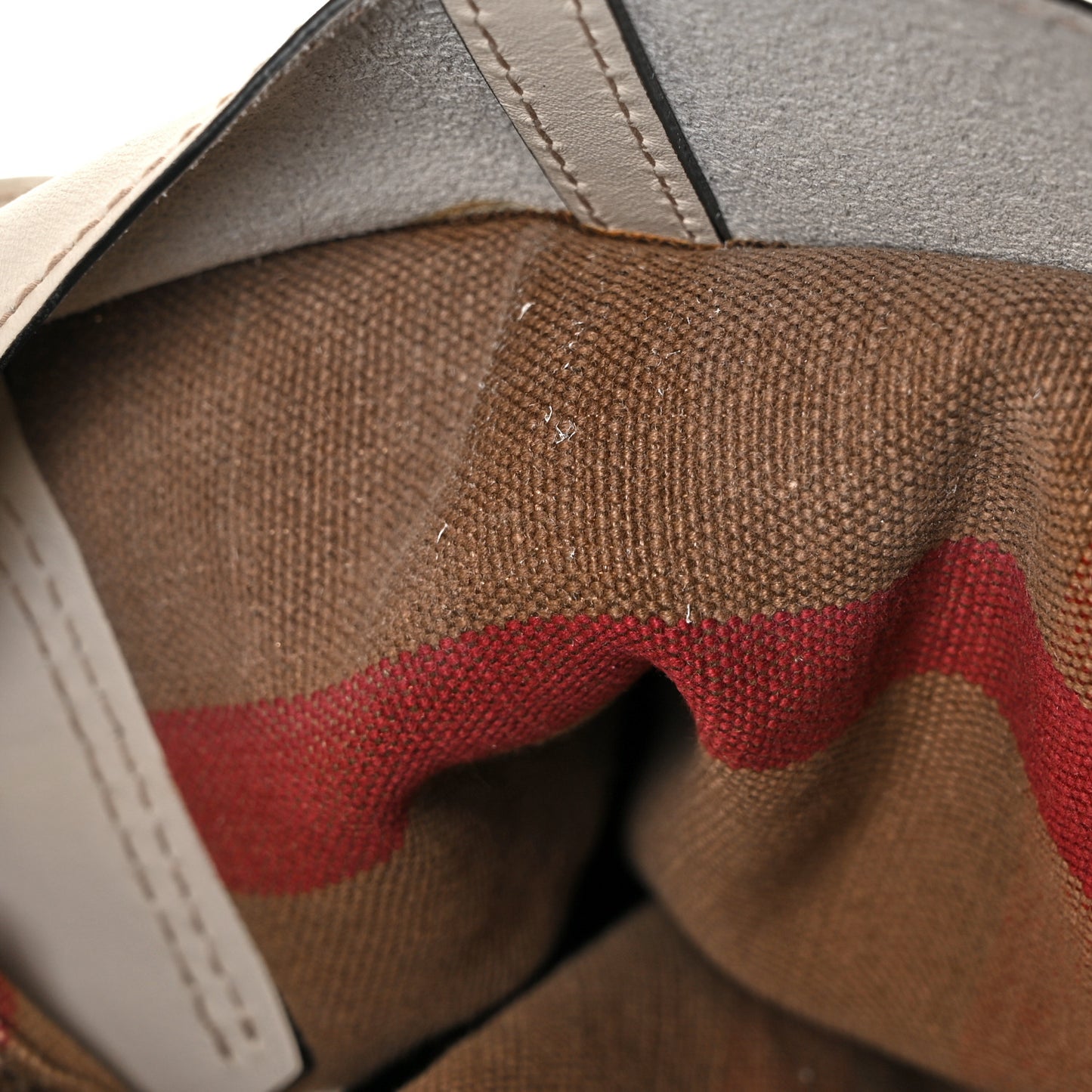 Canvas Mega Check Medium Maidstone White