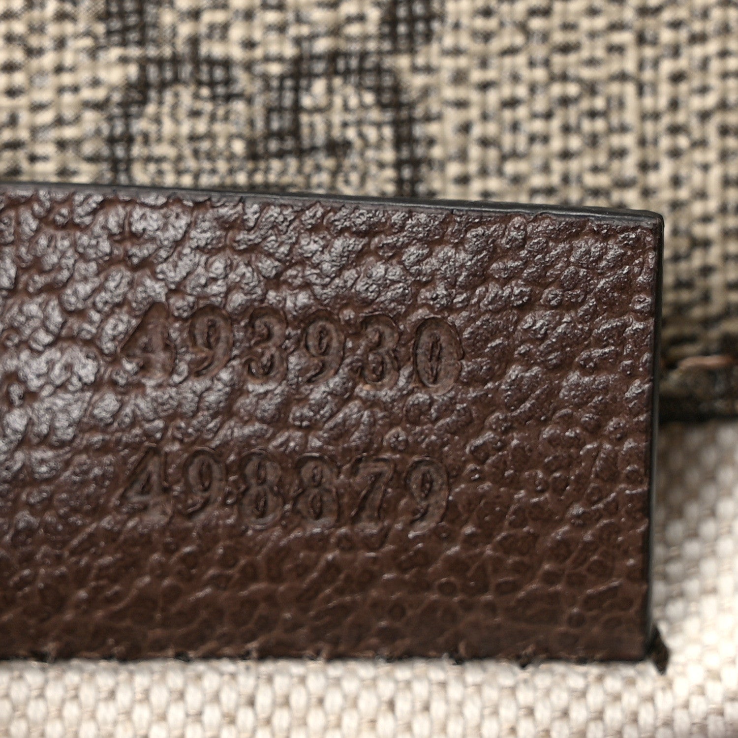 Gucci GG Supreme Monogram Neo Vintage Web Belt Bag Brown 6 of 8