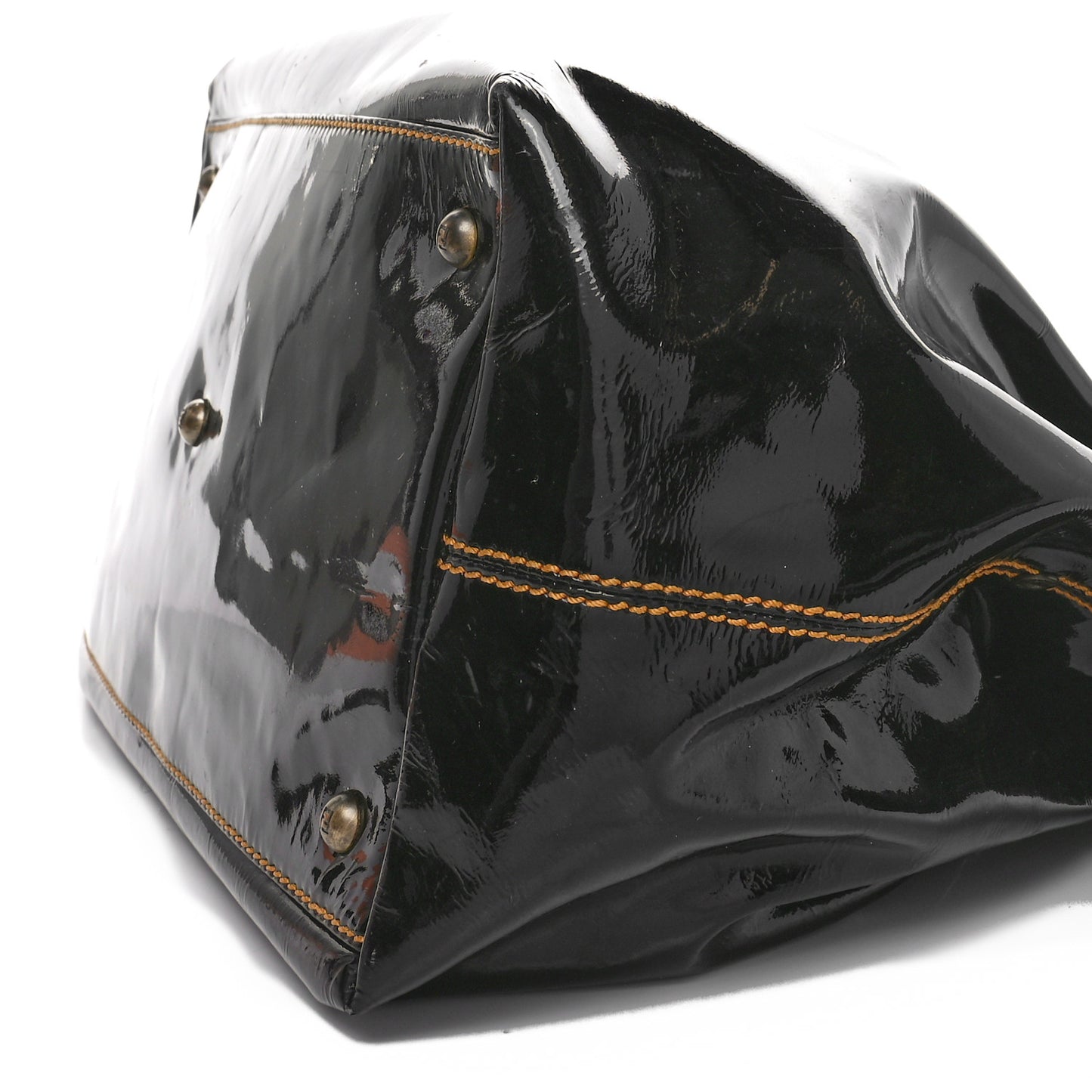 Vernice B Buckle Shoulder Bag Black