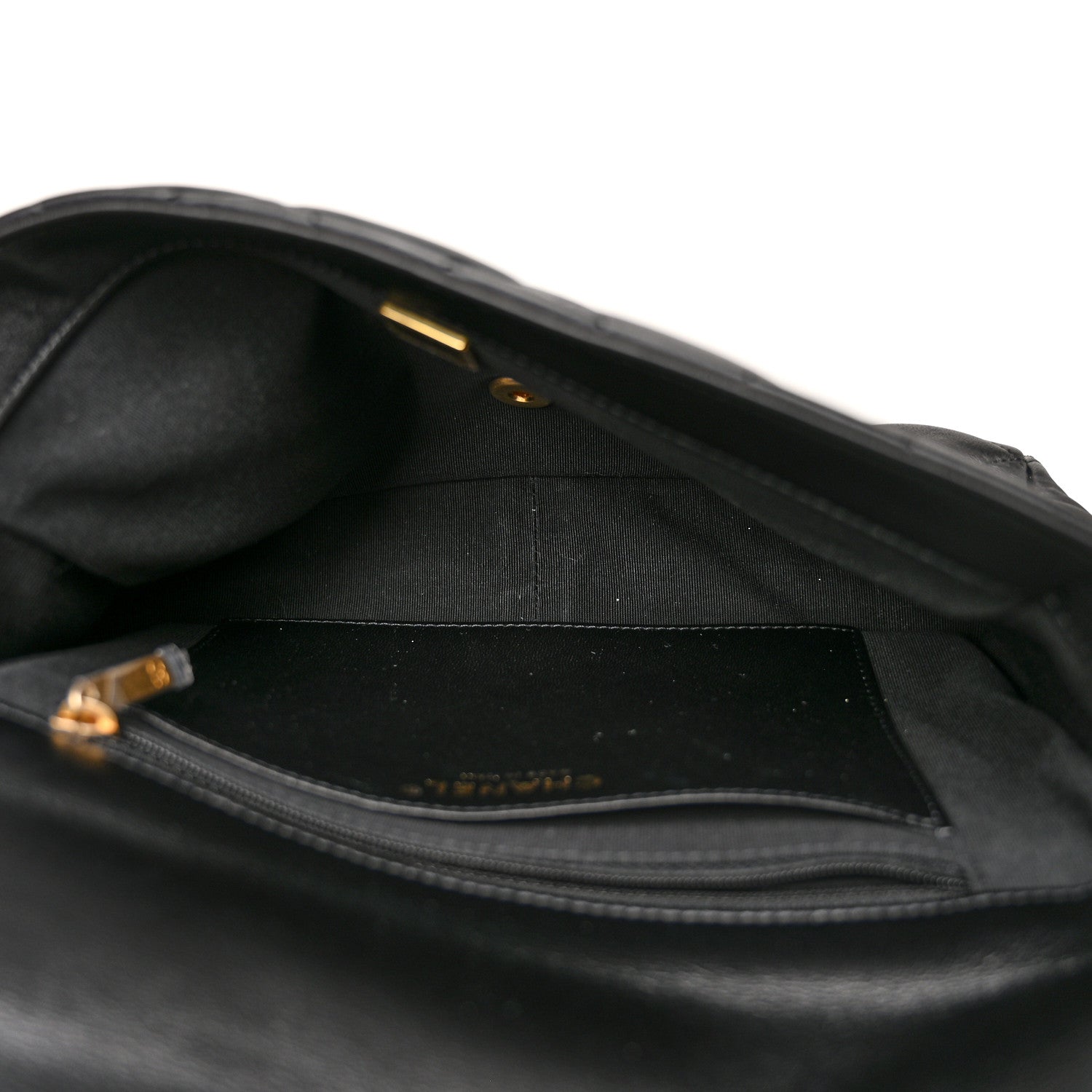Chanel Lambskin Quilted Large CC Funky Town Flap Black 5 of 10