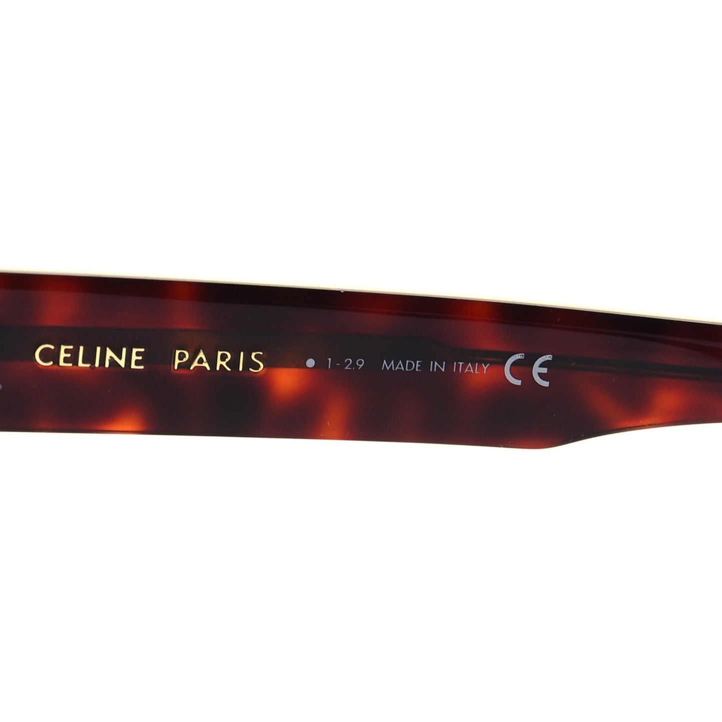 Acetate Square Sunglasses CL401301 Tortoise