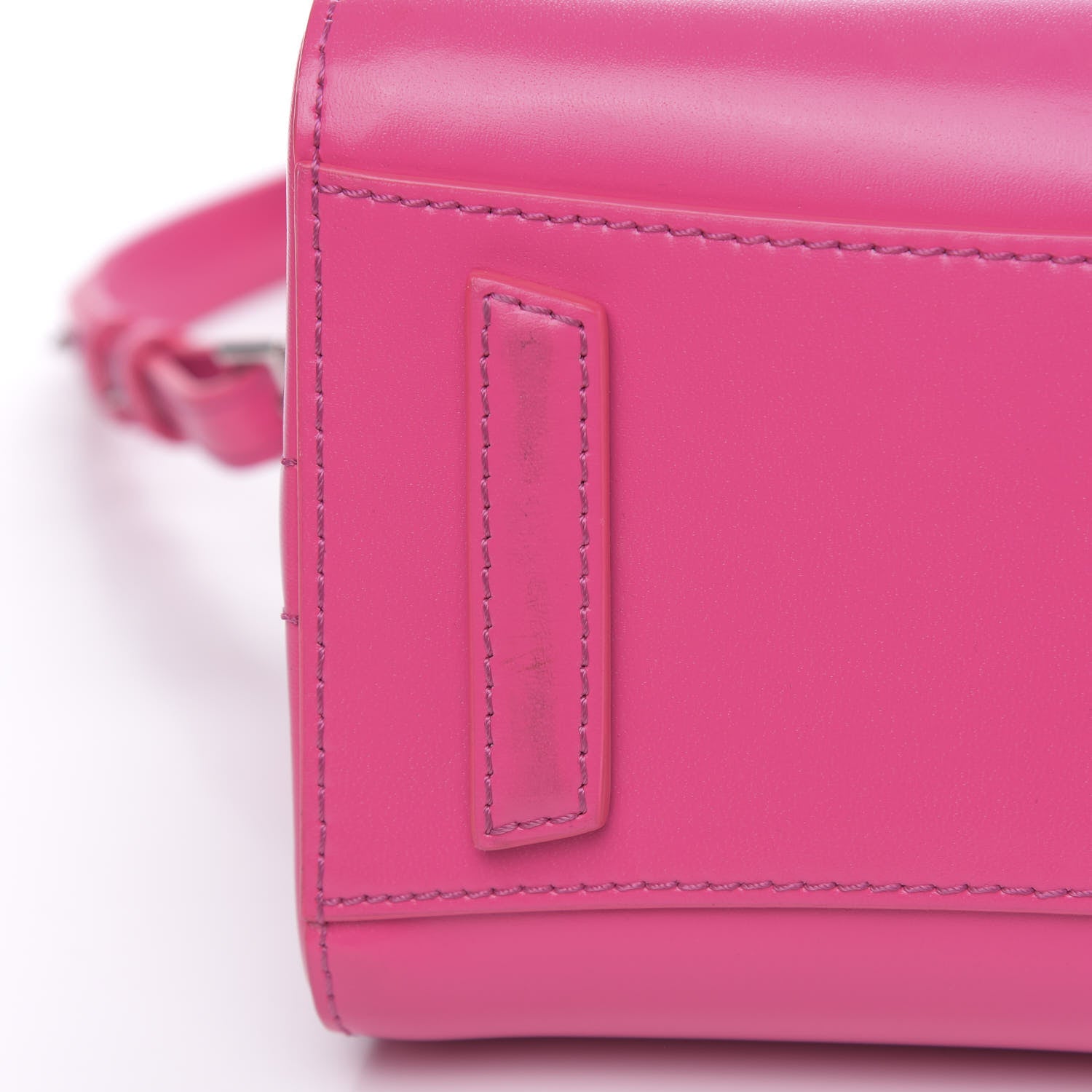 Givenchy Shiny Lord Calfskin Mini Antigona Shocking Pink 12 of 14