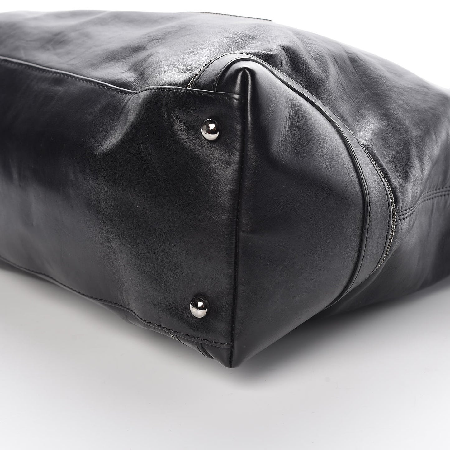 Calfskin Soho CC Shopper Tote Black