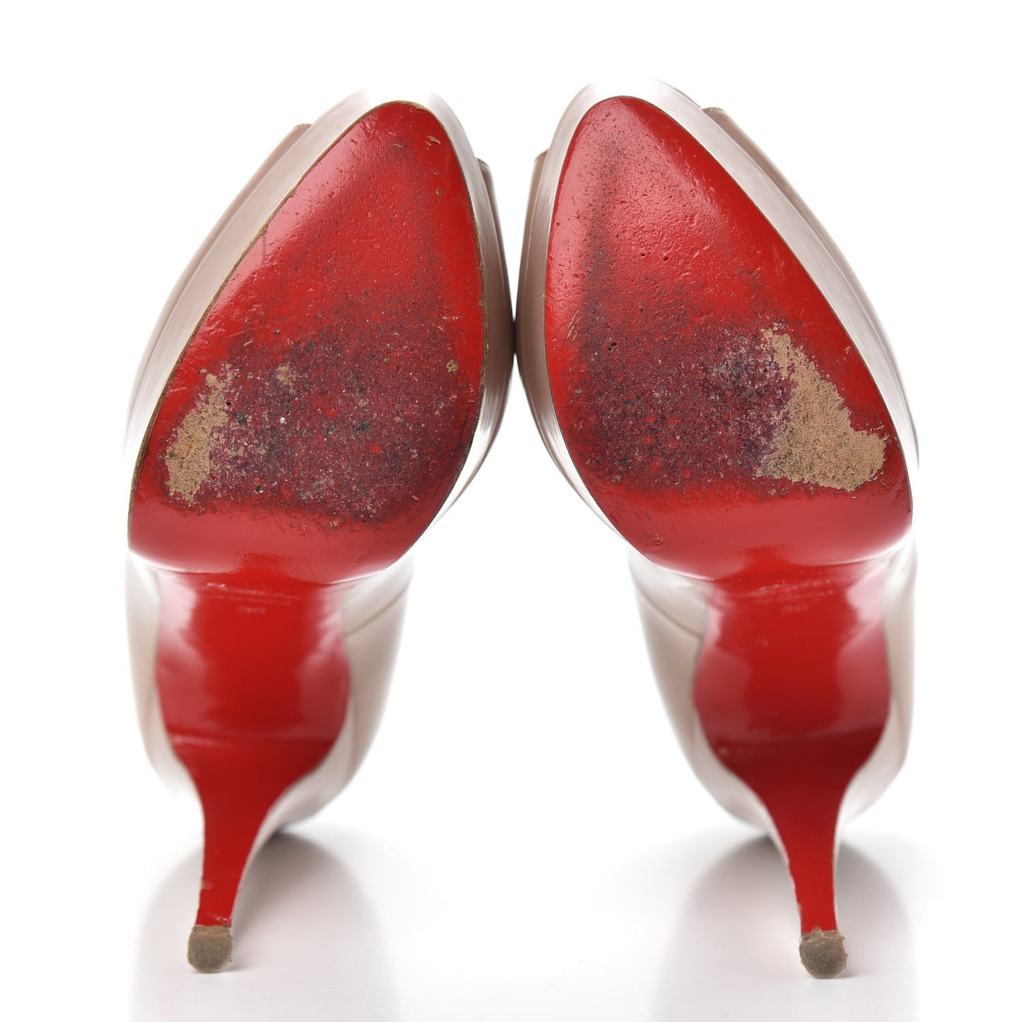 Patent Lady Peep 150 Pumps 38 Nude