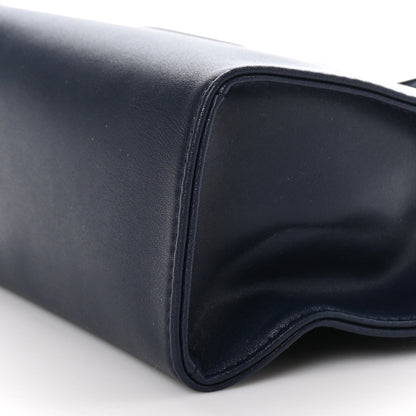 Telfar Vegan Leather Small Shopping Bag Navy 8 of 8