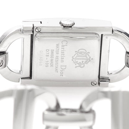 Christian Dior Stainless Steel Mother of Pearl 19mm Malice Quartz Watch 6 of 7