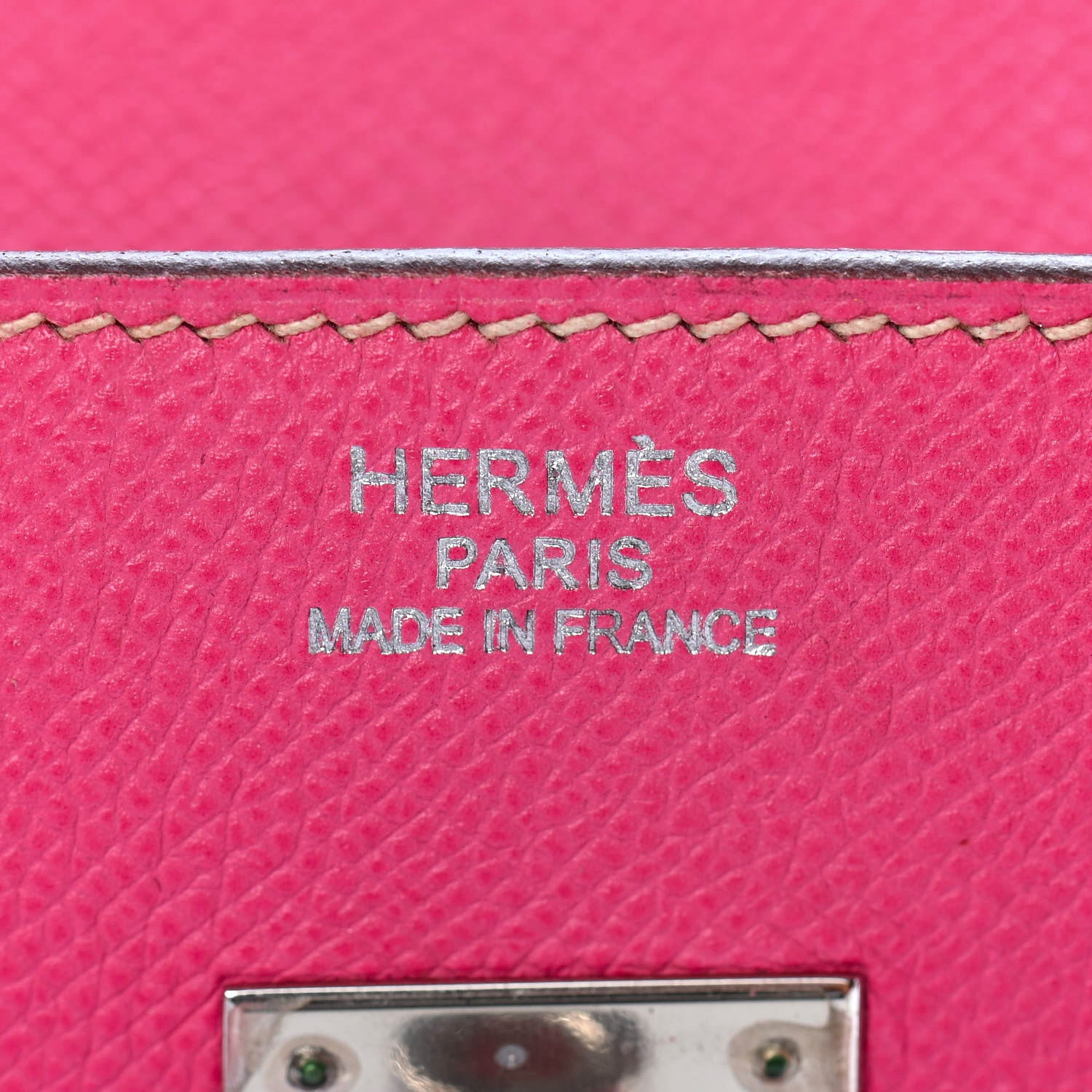 Hermes Epsom Candy Birkin 35 Rose Tyrien Rubis 22 of 32