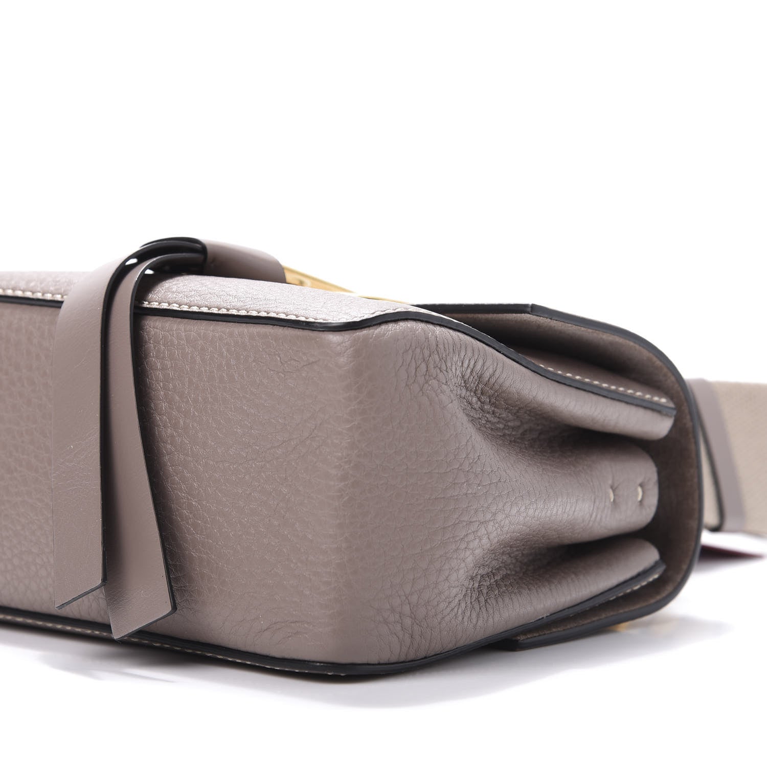Valentino Garavani Grainy Calfskin Mini Vring Shoulder Bag Clay 9 of 11
