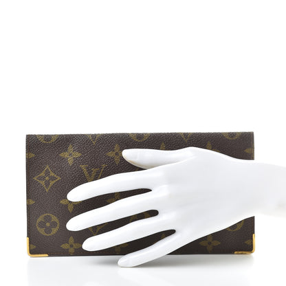 Louis Vuitton Monogram Checkbook Wallet 2 of 9