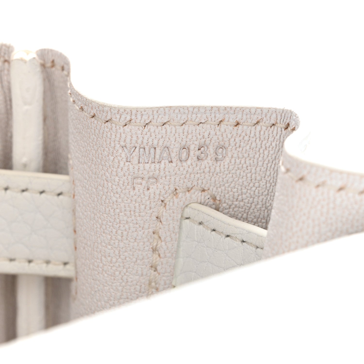 Hermes Taurillon Clemence Kelly Retourne 28 White 7 of 16