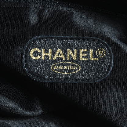 Chanel Lambskin CC Shopper Tote Black 5 of 6